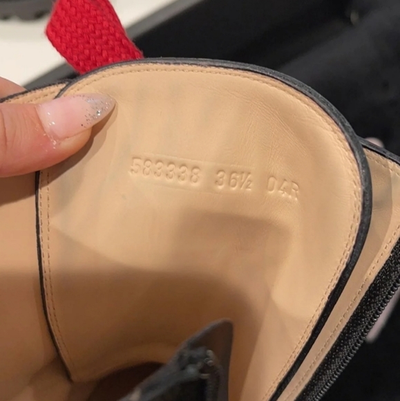 GUCCI TRIP STRIPED ANKLE BOOT - Picture 6 of 9